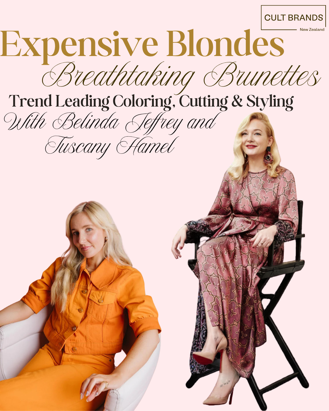 Expensive Blondes. Breathtaking Brunettes. Trend Leading Coloring, Cutting & Styling.